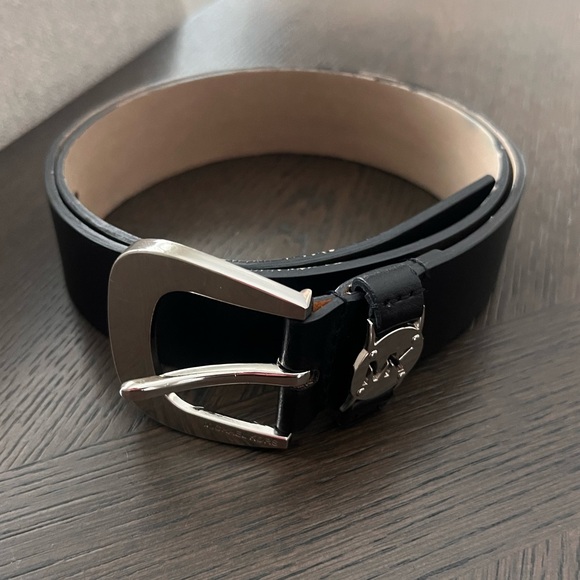 Michael Kors Black Logo Belt - Picture 9 of 9